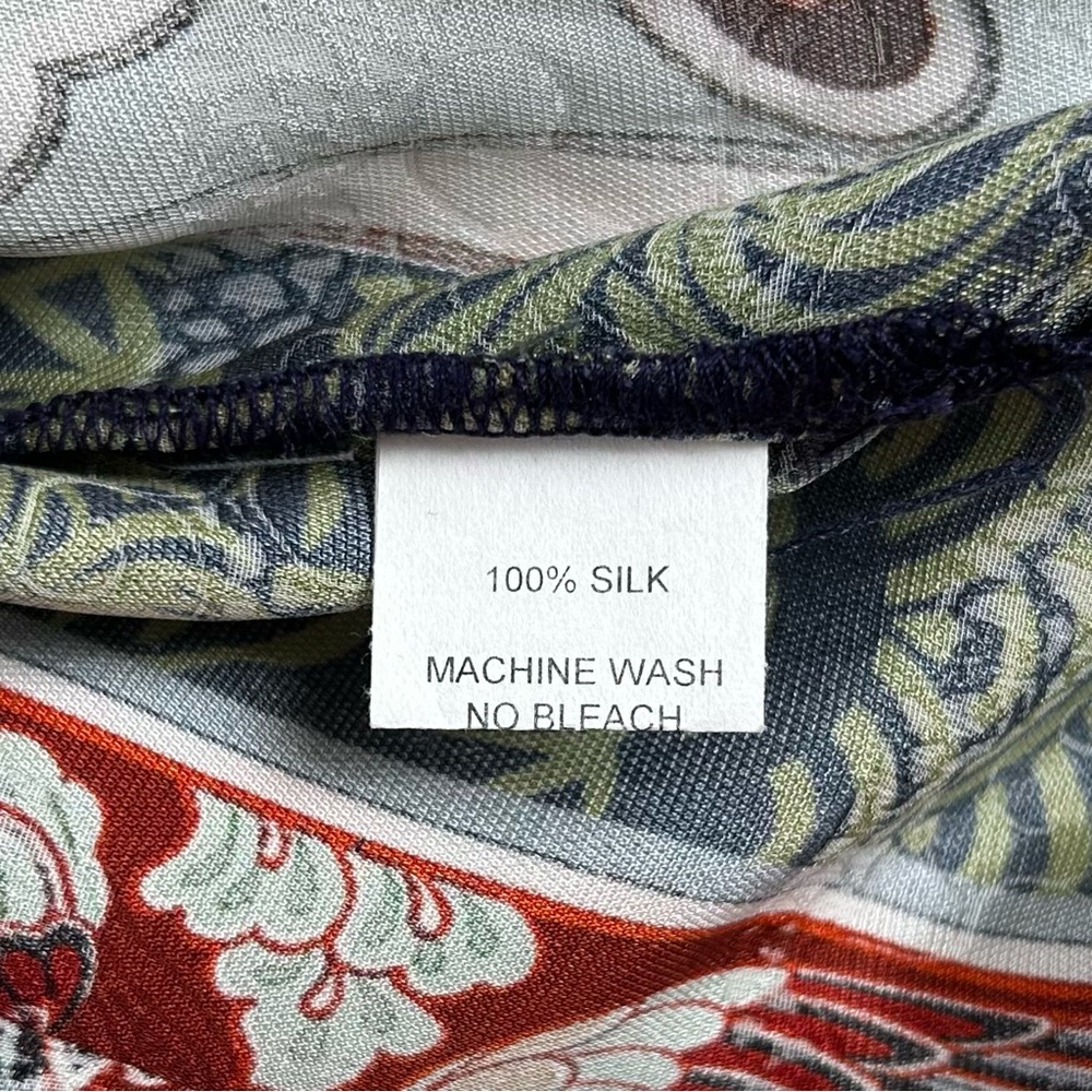 Citron Multicolor Patchwork Button-Down Shirt - T… - image 7